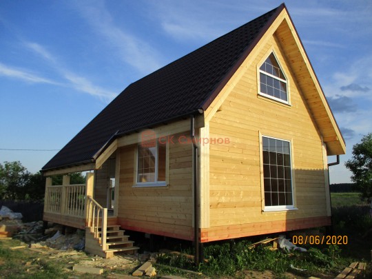 Июнь 2020 - баня из бруса №73