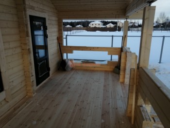 Фото №3: баня из бруса 118