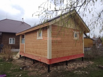 Фото №10: баня из бруса 124