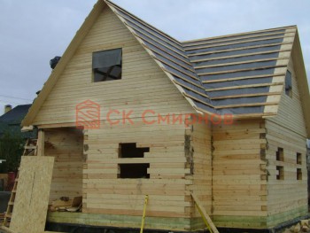 Фото №12: дом из бруса 16