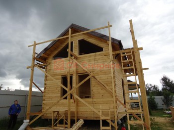 Фото №24: дом из бруса 29