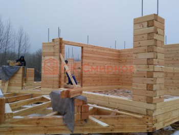 Фото №58: баня из бруса 33