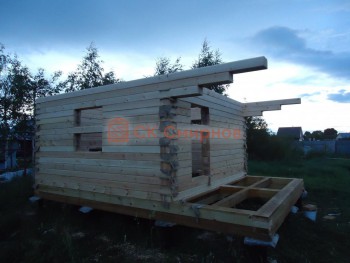 Фото №34: баня из бруса 42