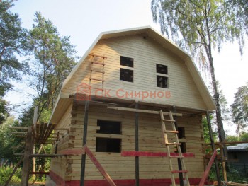 Фото №25: дом из бруса 50