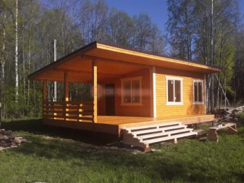 Фото №51: дом из бруса 69