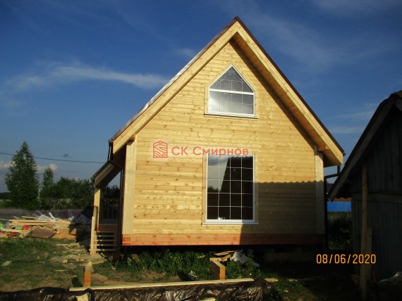 Отзыв о бане-доме из клееного бруса